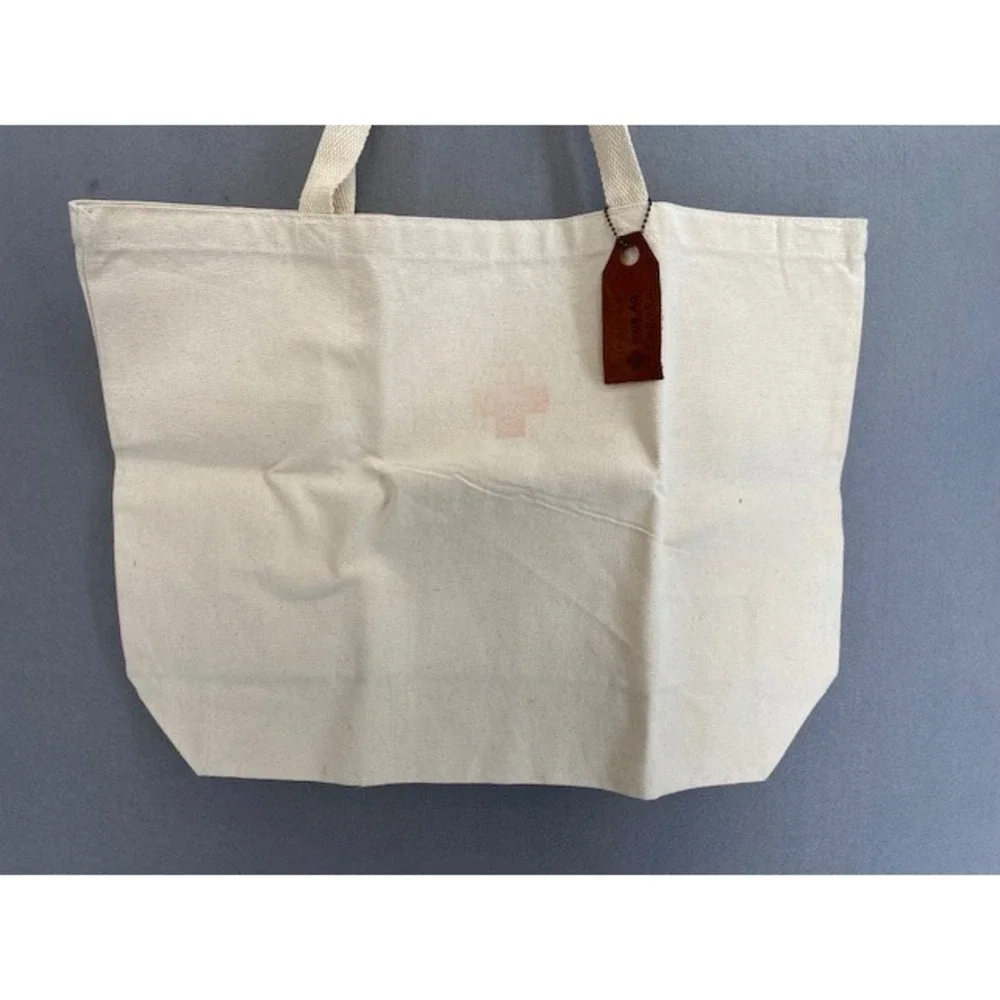 Handmade by‎ Elke Boulder CO Brown Leather Tassel Tote Bag Zippered Shopper